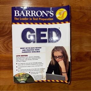 BARRON'S GED (BARRON'S GED 15th Ed W/ DVD) By Rockowitz Murray Ph.d. & Samuel C.